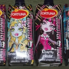Napoje Fortuna Monster High: Bezpieczne dla dzieci? Skład, smaki, ceny!