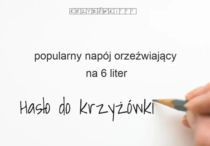 Szybkie rozwiązanie: "popularny napój orzeźwiający" w krzyżówce