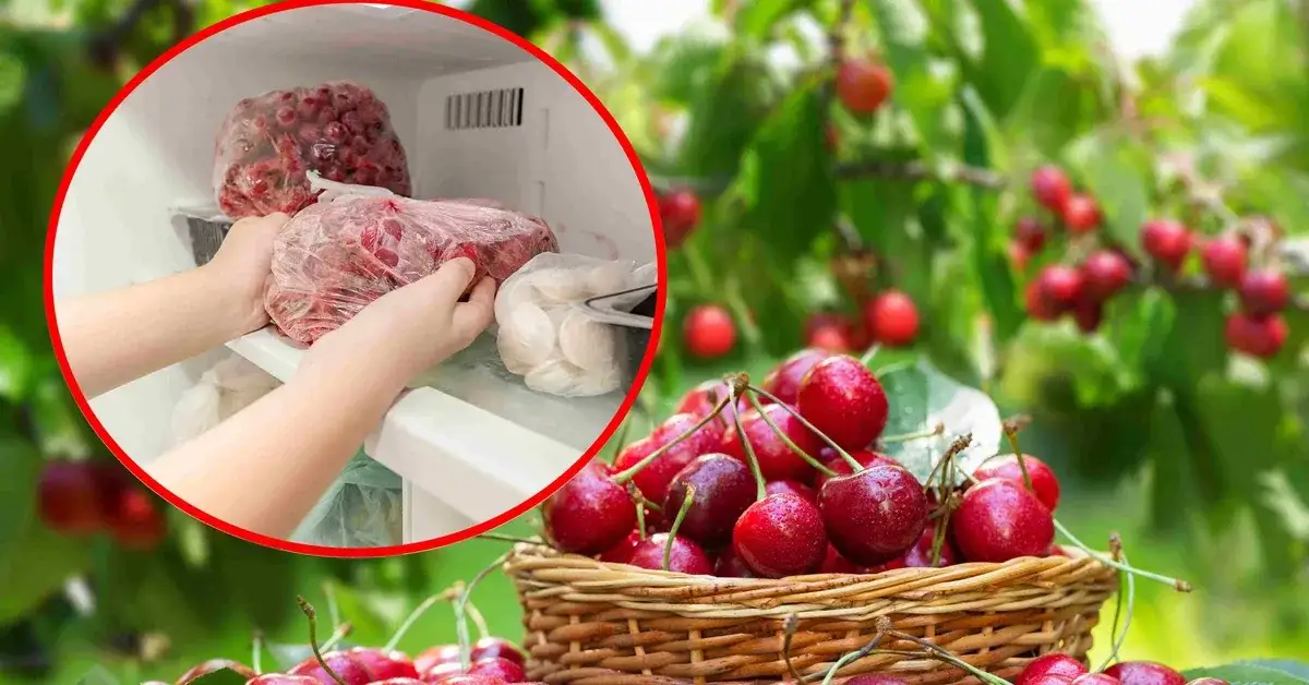 mrożenie czereśni z pestkami vs bez, porównanie