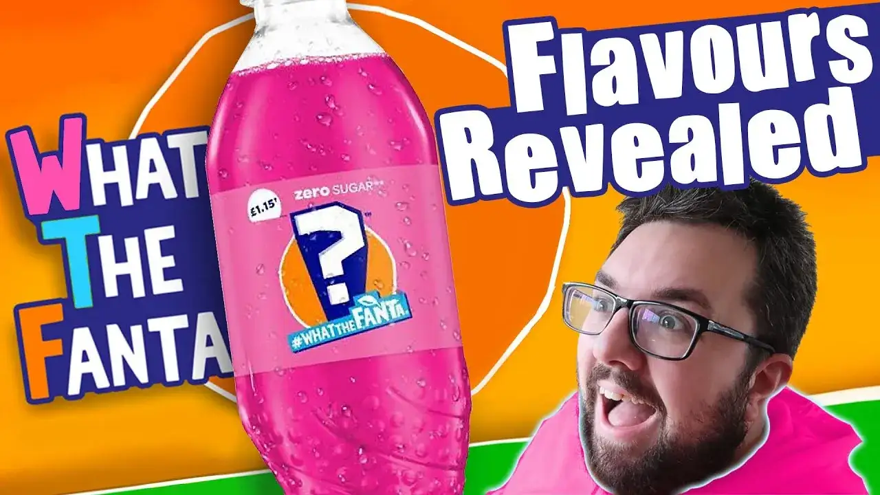Fanta What The Fanta r&oacute;żowa butelka