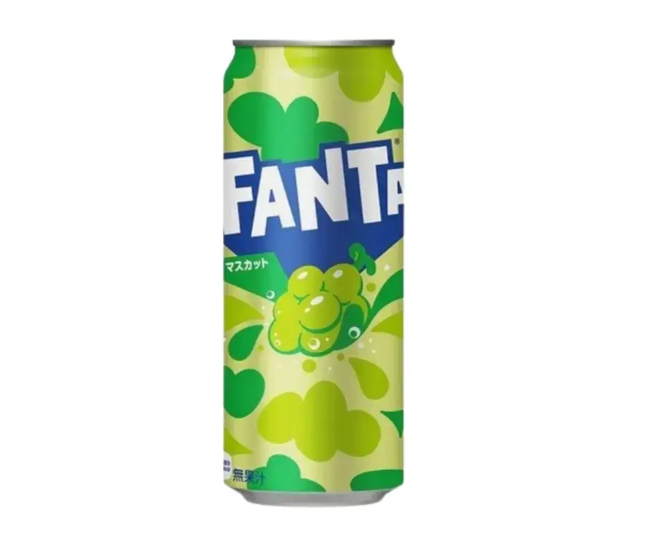 Fanta Grape r&oacute;żne wersje puszki