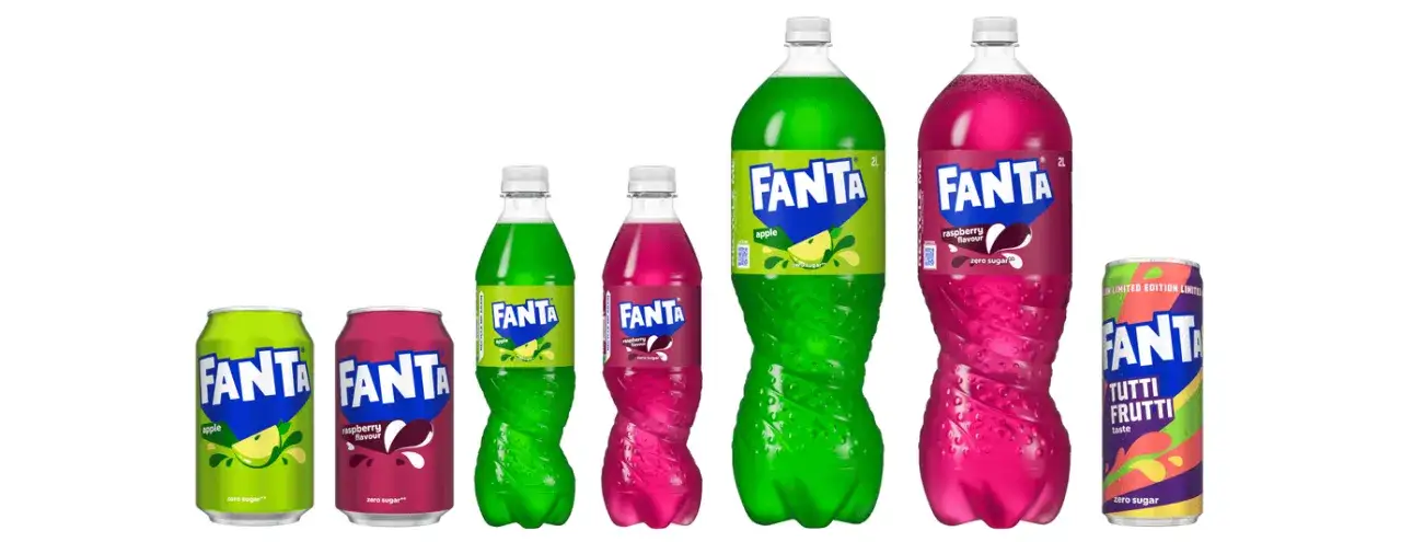 Fanta Zero różne smaki