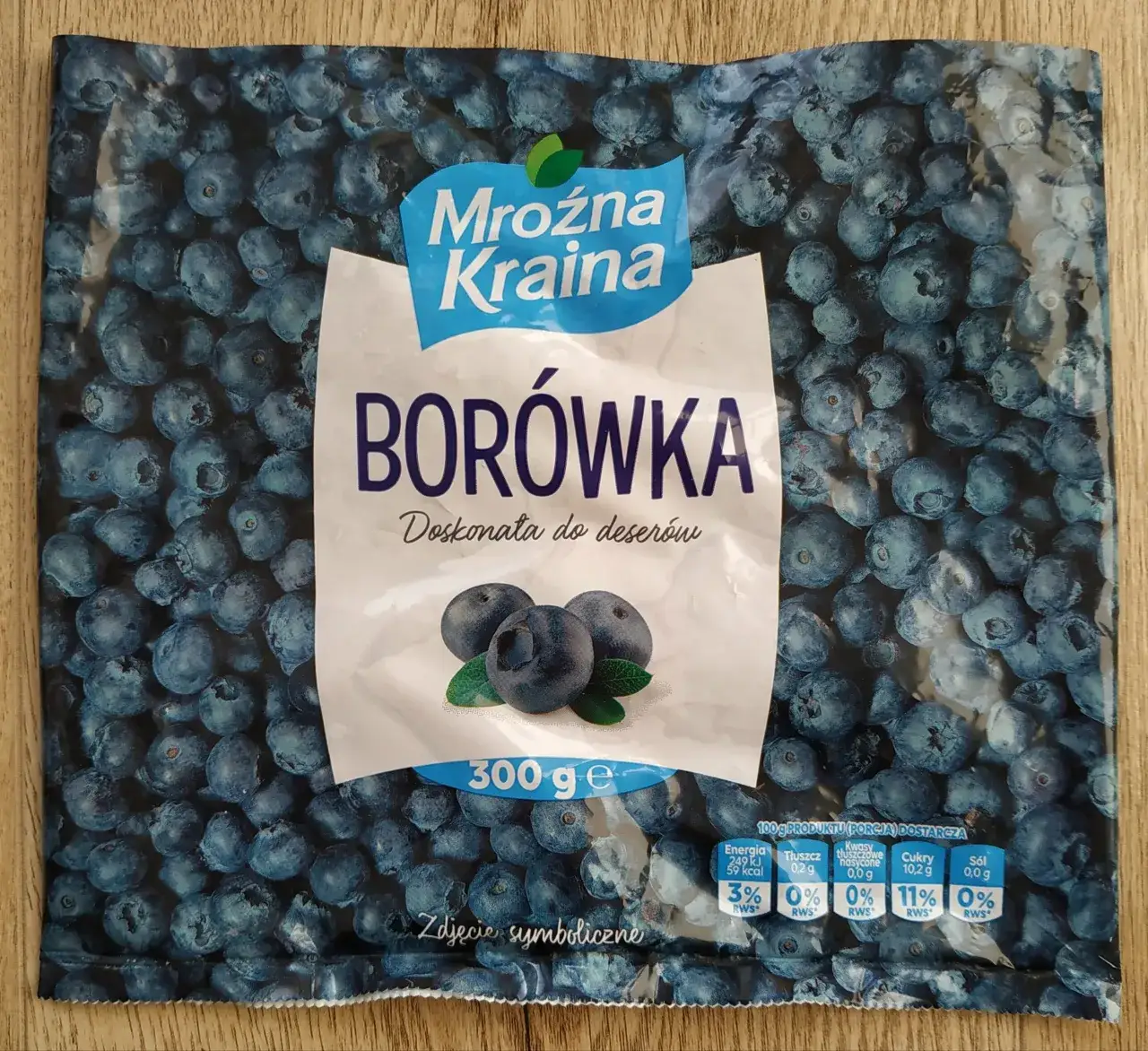 Bor&oacute;wki mrożone na tacce