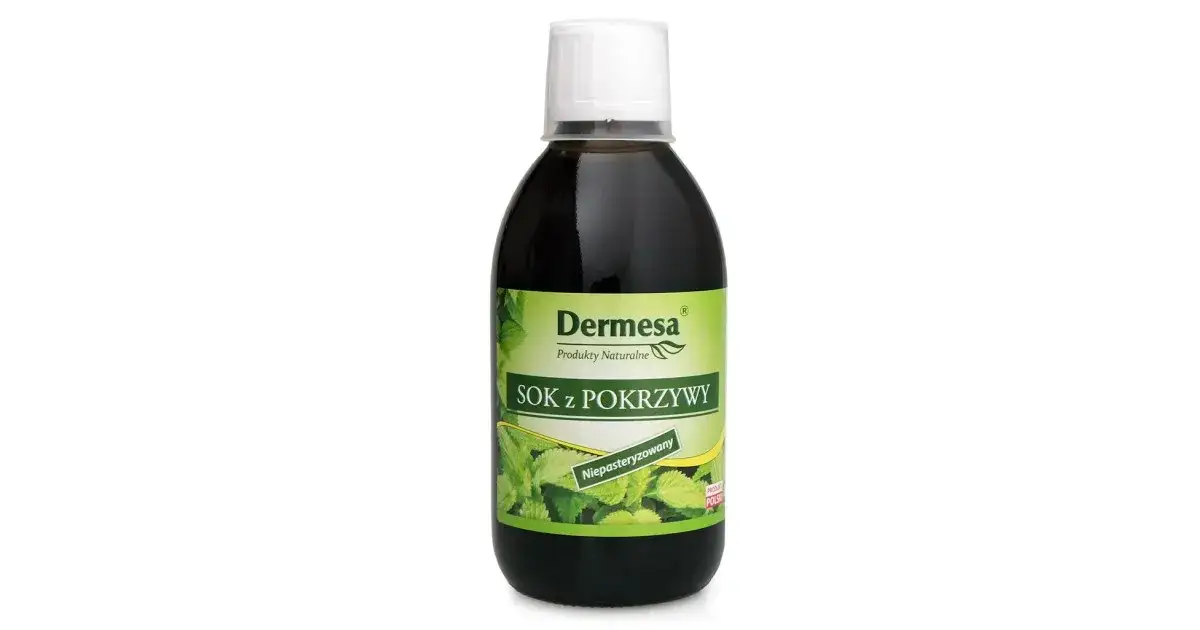 dawkowanie soku z pokrzywy miarka