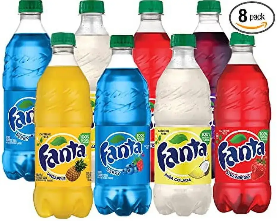 Różne smaki Fanty niebieskiej